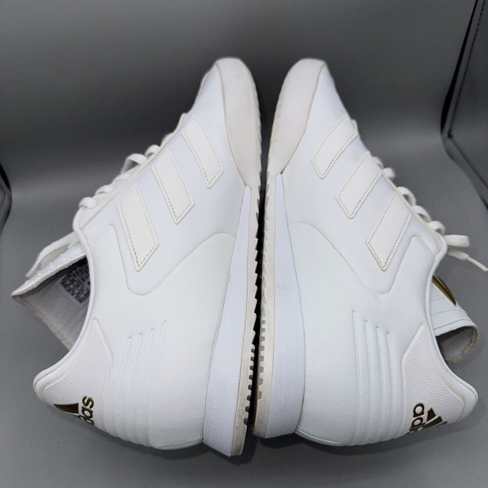 Adidas Copa Super Men 12 White Gold Leather Classic Traction Soccer Futbol - Picture 6 of 13